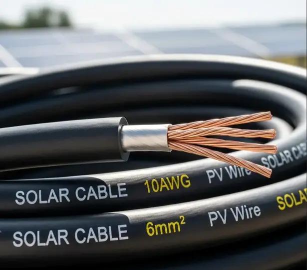UV-resistant PV solar cable