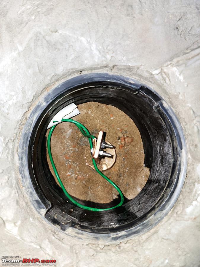 Earthing pit installation