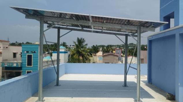 Elevated mounting structure