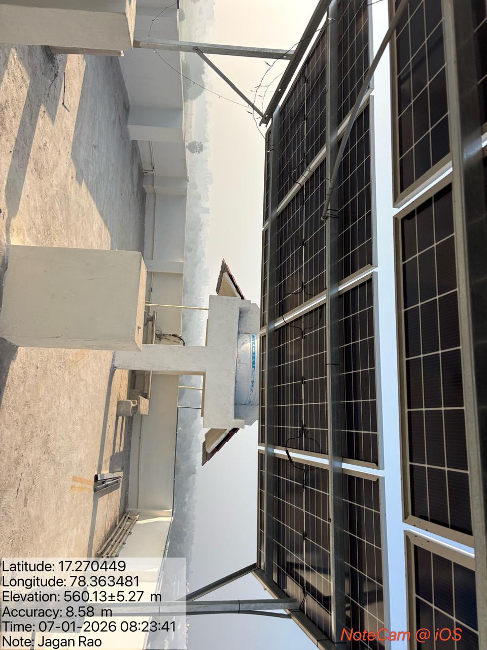 Rooftop solar panels