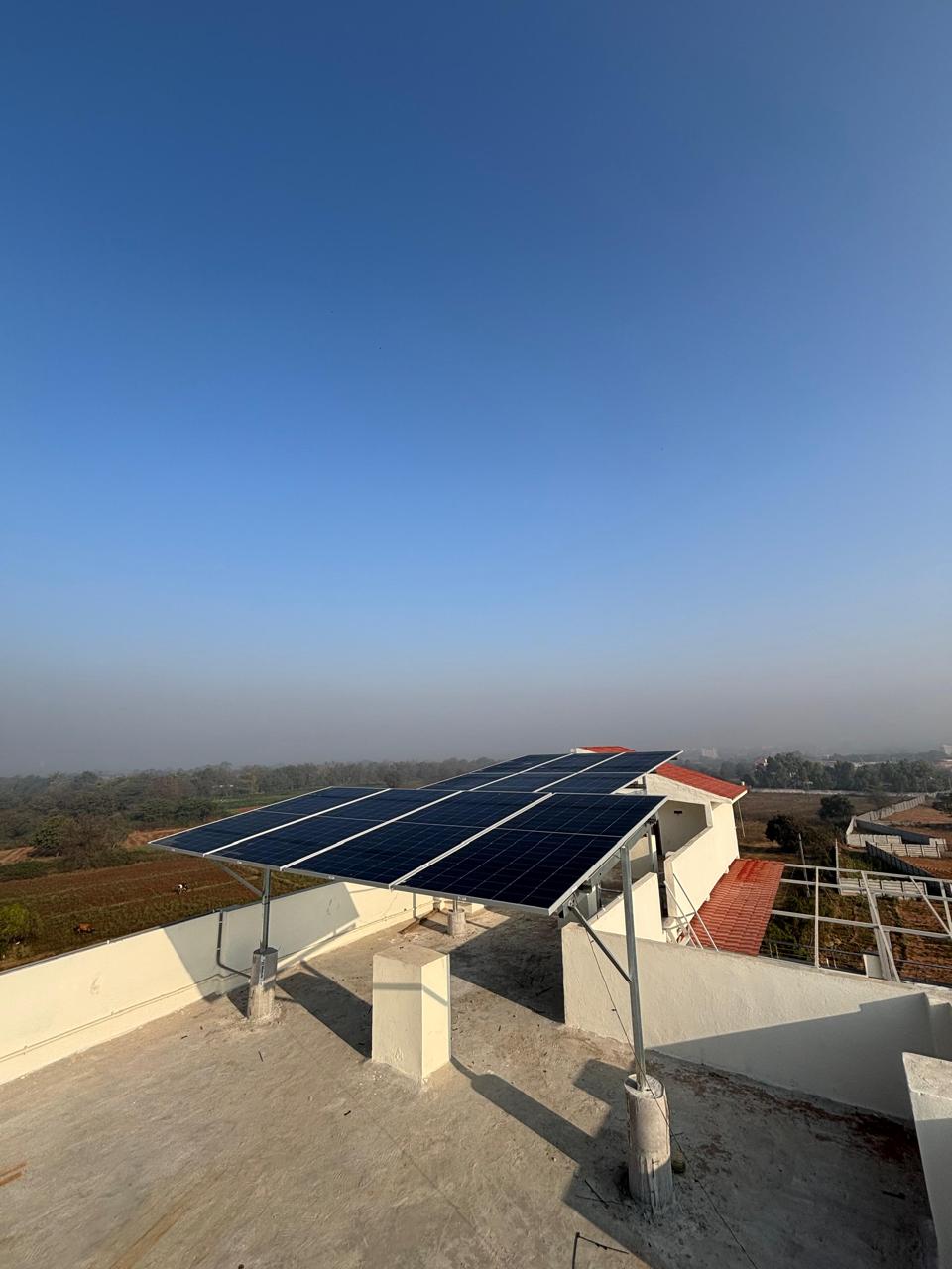 Solar rooftop – wide view
